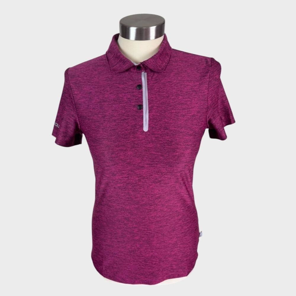 Skechers Performance Golf XS Short Sleeve Womens Polo Shirt Purple